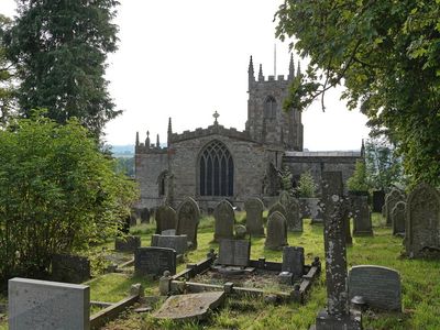 Hartington - Church of St Giles - with cemetery