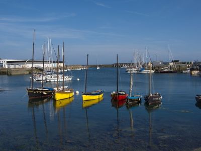 Boats at Lesconil harbour