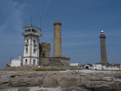 Semaphore - glise St Pierre - vieux phare - muse Papa Poydenot - Phare d'Eckmuhl
