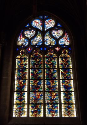 Cathdrale St Jean-Baptiste - stained glass