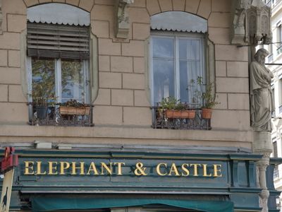 Elephant and Castle in Lyon