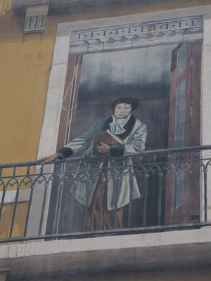 La Fresque des Lyonnais - André Marie Ampère