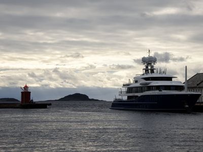 High tech Radar-equipped boat