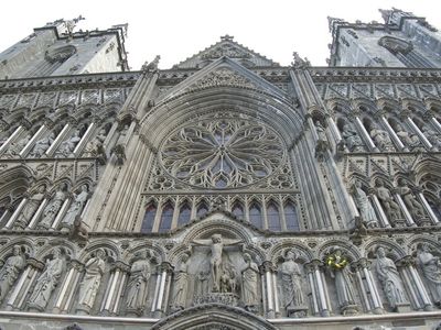 Nidaros Cathedral - west entrance
