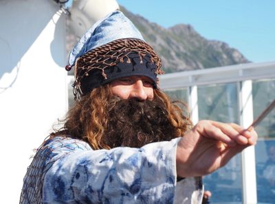 Njord on passing the Arctic Circle