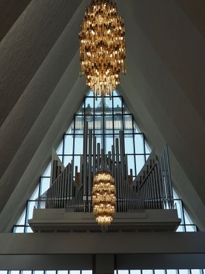 Tromsø - Arctic Cathedral - organ pipes