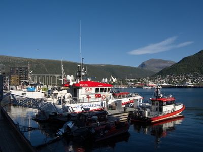 Tromsų harbour - rescue vessels