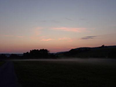 Early morning sunrise