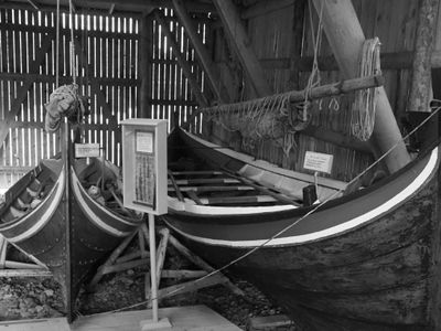 Lofoten Museum of Fishing BW