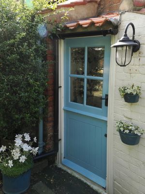 Porch in Robin Hood's Bay