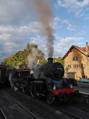 Grosmont - back to the shed for the night