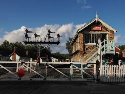 Grosmont station and signal box
