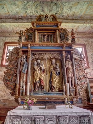 Kvernes stave church HDR