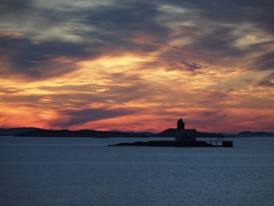 Kaura lighthouse on the way to Trondheim