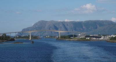 One of the many road bridges
