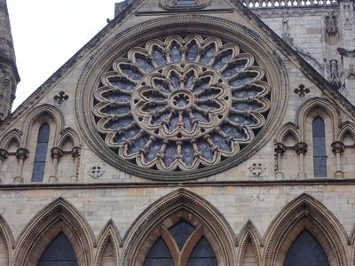 York Minster - South Transept with the Rose Window