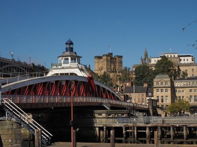 Swing Bridge with lighthouse