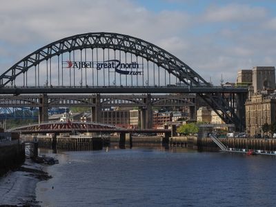 Bridges across the river Tyne