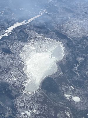 Greenland from the plane
