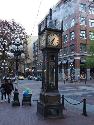Gastown steam clock