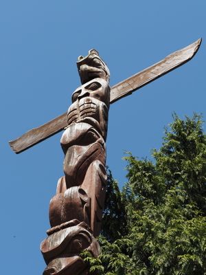 Vancouver Stanley Park - totem poles