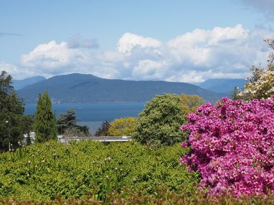 Vancouver - University of British Columbia - looking out onto Burrard Inlet