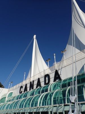 Vancouver - Canada Place and port