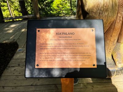 Vancouver - Capilano - how the Raven brought light into the world