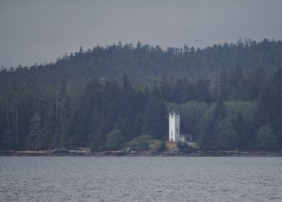 Tree Point lighthouse near Ketchikan - just north of the border with British Columbia