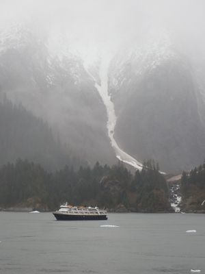 Tracy Arm - National Geographic expedition ship