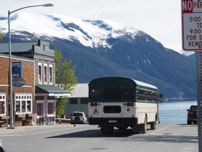 Bus down to Haines harbour