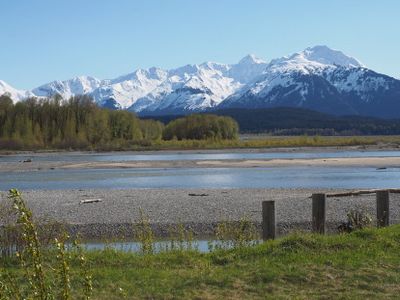 Along the Chilkat river from Klukwan