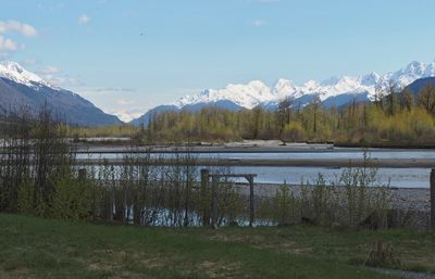 Along the Chilkat river from Klukwan