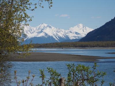 Along the Chilkat river from Klukwan