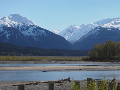 Along the Chilkat river from Klukwan