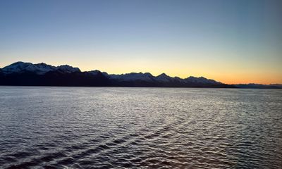 End of a fabulous day in Haines