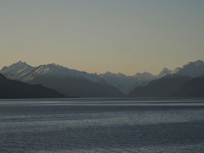 Lynn Canal sailing towards Sitka