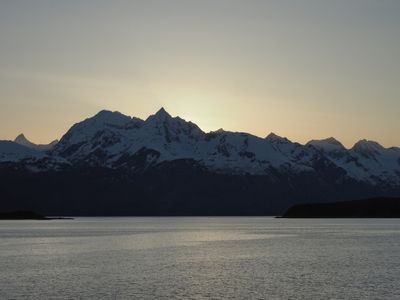Lynn Canal sailing towards Sitka