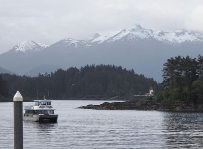 Sitka fake lighthouse