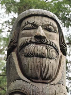Sitka National Historical Park - totem pole