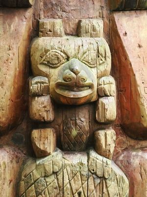 Sitka National Historical Park - totem pole