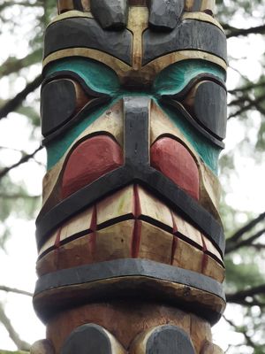 Sitka National Historical Park - totem pole