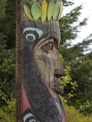 Sitka National Historical Park - totem pole