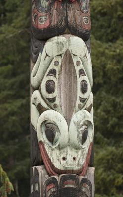 Sitka National Historical Park - totem pole
