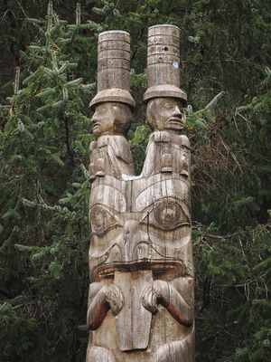 Sitka National Historical Park - totem pole