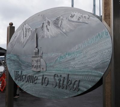Sitka - welcome sign