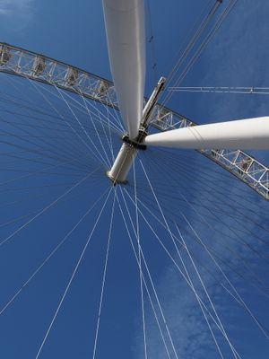 The London Eye ferris wheel