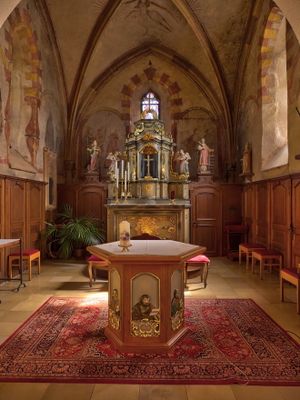 Baroque altar HDR