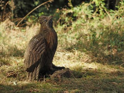 Grouse sculpture