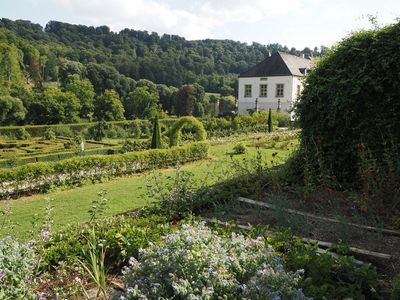 Terraced arrangements of the gardens